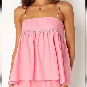 SNDYS-NWT-Petal and Pup "SERINA" Swing Babydoll Top-Size Small